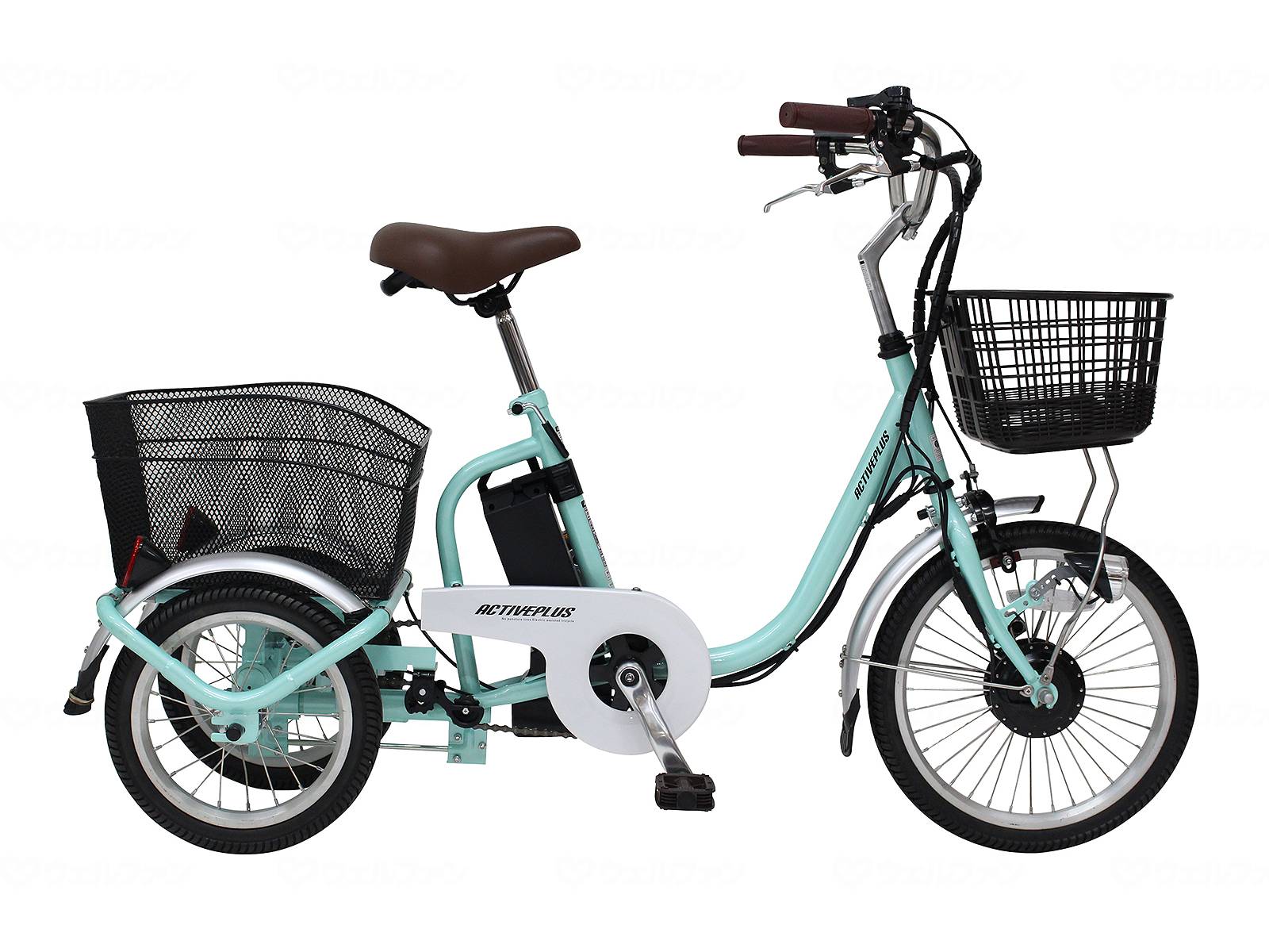 ACTIVEPLUSﾉｰﾊﾟﾝｸﾛｰﾀｲﾌﾟ電動ｱｼｽﾄ三輪自転車 - 株式会社介護用品愛ショップ